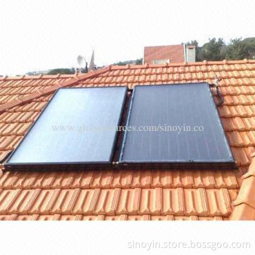 Solar Collectors, Measures 2,050 x 1050 x 95mm, Dry Weighs 38kg, Liquid Volume of 0.46kg